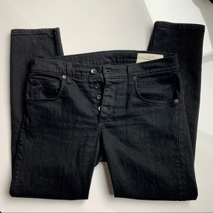 Rag & Bone Black Jeans Standard Issue Fit 1 Skinny